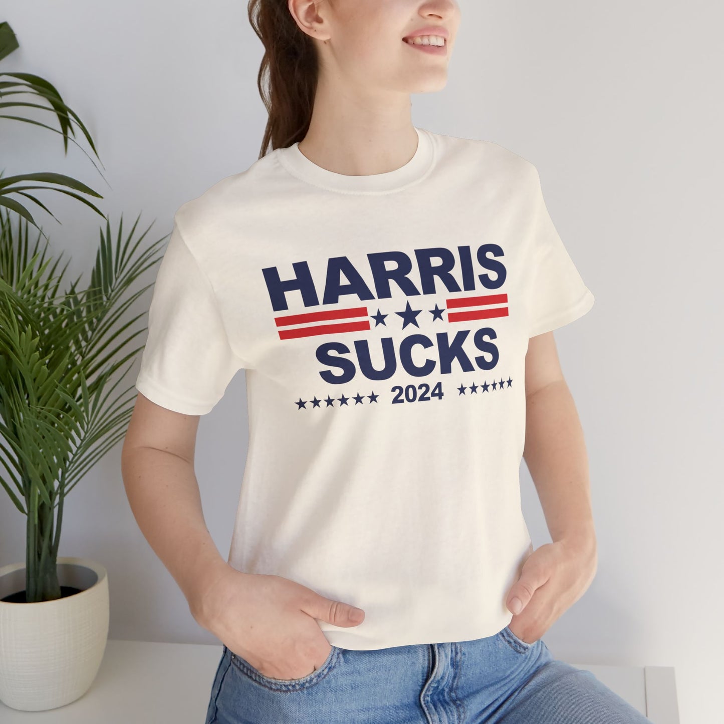 Riff Raff Wear - Harris Sucks 2024 Unisex Jersey T-Shirt