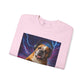 Pizza Party Bulldog Crewneck Sweatshirt - Fun & Cozy Unisex Gift - Riff Raff Wear