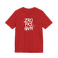 Unisex Graphic Tee - ZROFRSGVN, Casual Wear, Graphic Shirt, Streetwear, Everyday Fashion, Gift for Him/Her - Riff Raff Wear