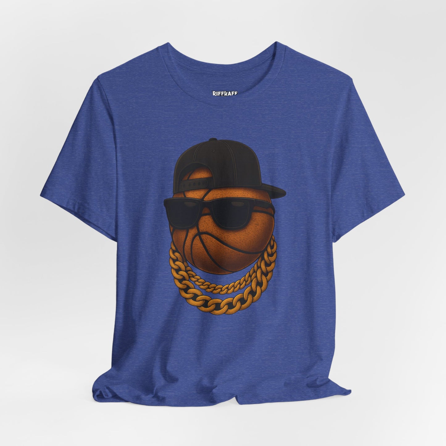 Basketball Bling Tee — Cool Hip-Hop Ball Graphic T-Shirt