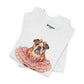 Bulldog Ballerina T-Shirt 'Torta' Cute Dog Graphic Tee