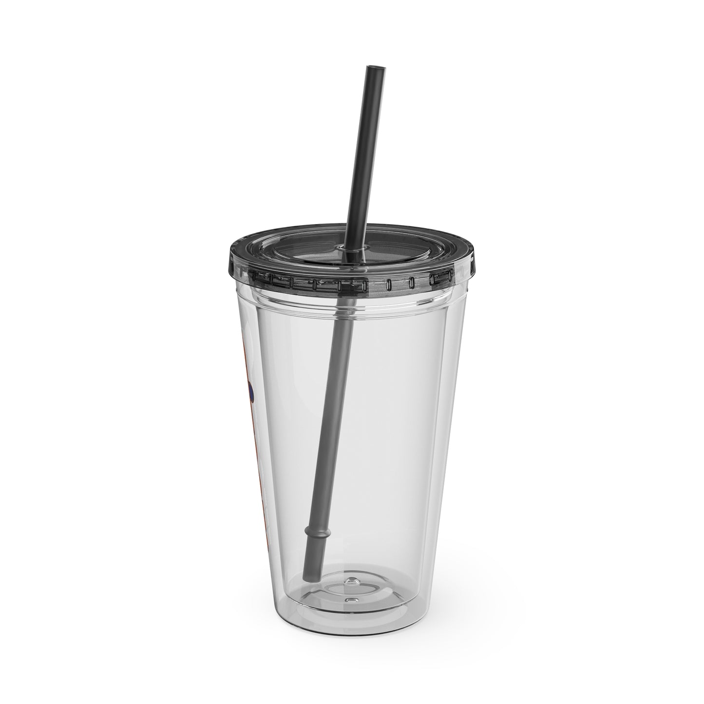 Gizoom Sunsplash Tumbler with Straw, 16oz