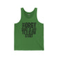 Funny Unisex Jersey Tank - "This Orgy Sure is Off to a Slow Start" - Riff Raff Wear