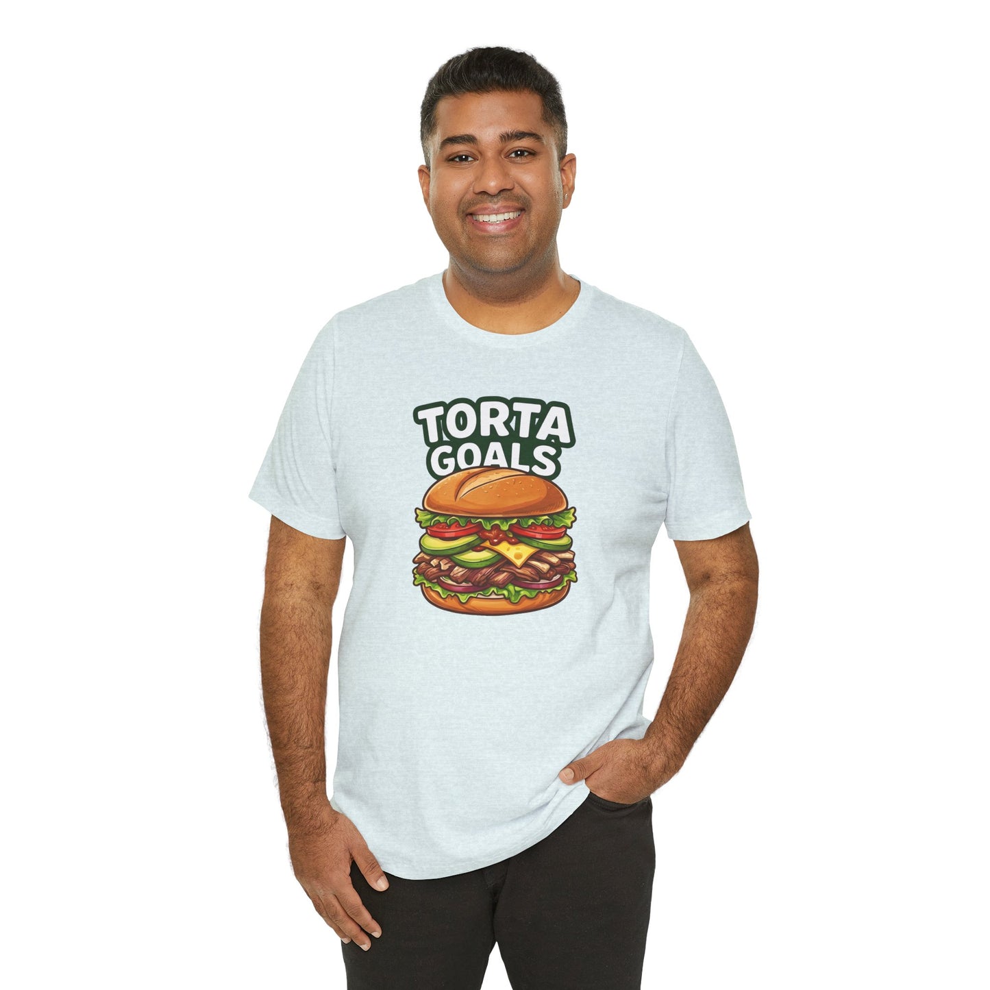 T-Shirt - "Torta Goals" Burger Graphic Tee - Riff Raff Wear