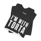 I’m With Torta Arrow Tee - Funny Family/Partner Mexican Food Shirt - Riff Rsff Wear