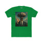 Surrealist Men's Cotton Crew Tee - Explosive Graphic Art - Riff Raff Wear