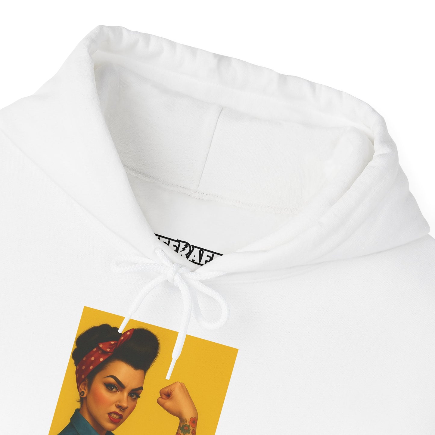 Empowering Feminist Hoodie | Unisex Heavy Blend™ Sweatshirt - Riff Raff Wear