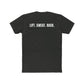 Funny Yoga & Gym Unisex Cotton Crew Tee - 'Hygiene is for Yoga People' & 'Lift. Sweat. Rack.' - Riff Raff Wear