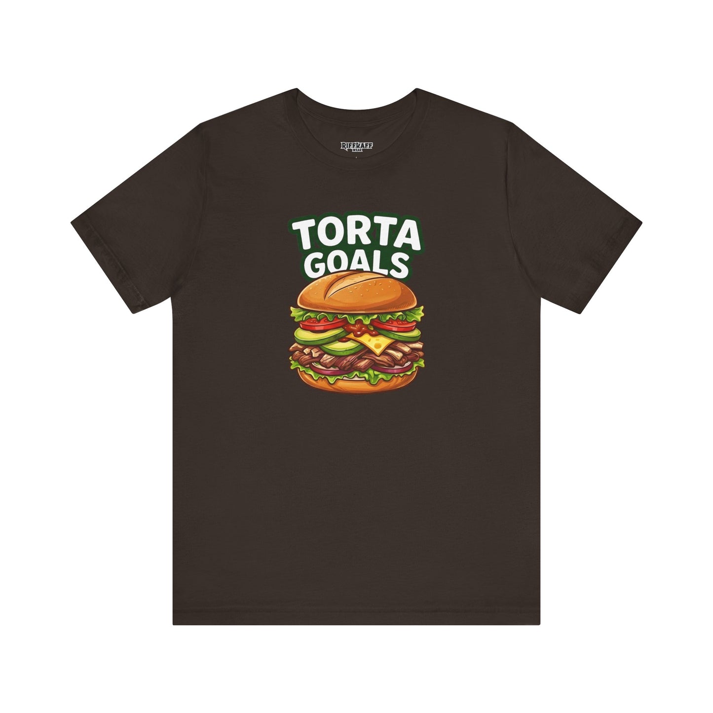 T-Shirt - "Torta Goals" Burger Graphic Tee - Riff Raff Wear