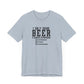 Dad Funny Beer Unisex Jersey Short Sleeve Tee