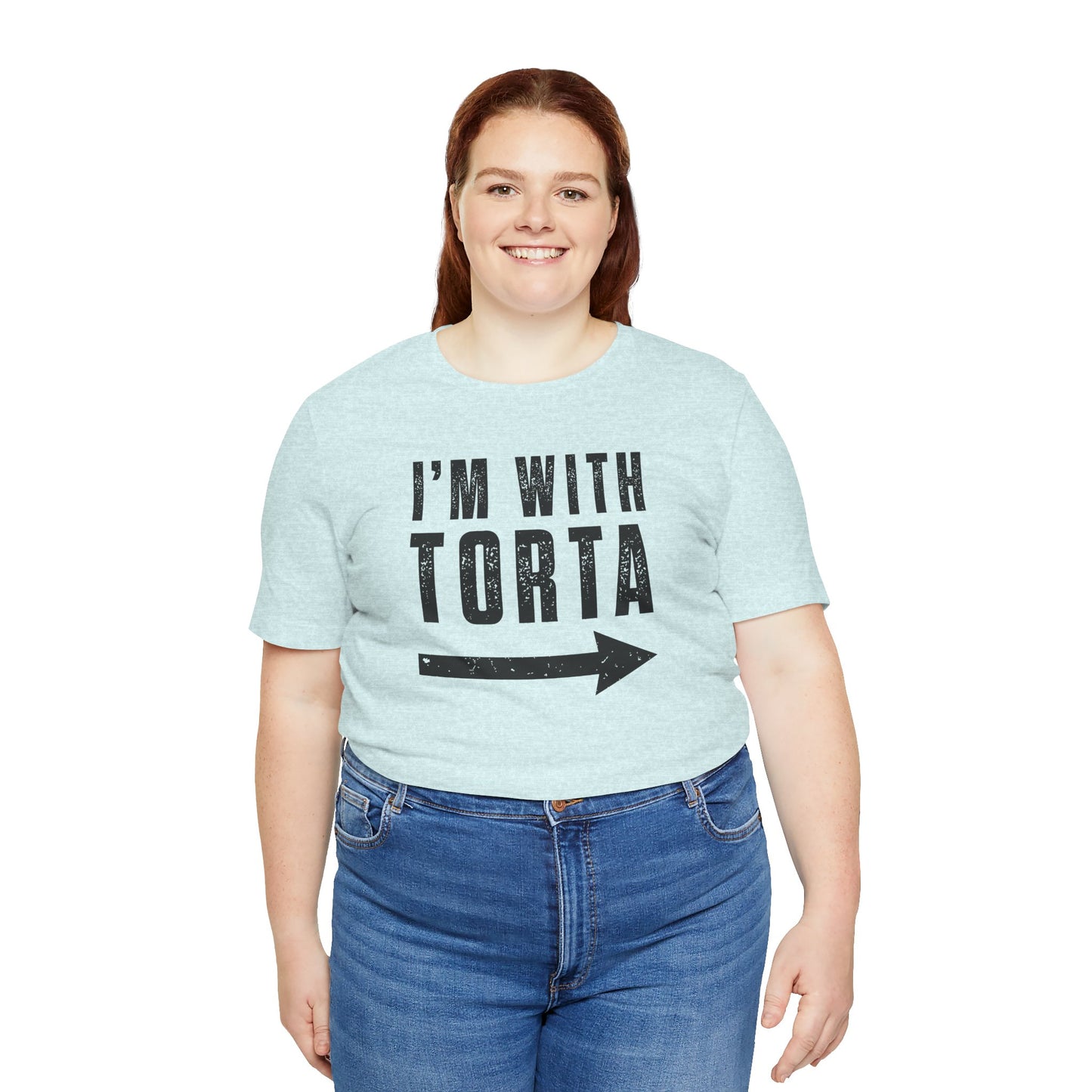 I’m With Torta Arrow Tee - Funny Family/Partner Mexican Food Shirt - Riff Rsff Wear