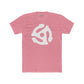 Retro Vinyl Record Unisex Cotton Crew Tee - Music Lover's Apparel - 45 Record Insert - Riff Raff Wear