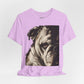 Bulldog Portrait T-Shirt Vintage Sepia Dog Graphic Tee