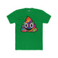 Colorful Cartoon Poop Unisex Cotton Crew Tee - Riff Raff Wear