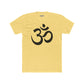 Unisex Cotton Crew Tee - OM od Aum Symbol Spiritual - Riff Raff Wear