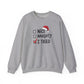 Christmas Sweatshirt, Funny Holiday Gift, Cozy Crewneck, Naughty Nice Humor, Unisex Winter Style, Festive Apparel - DMHoops.com