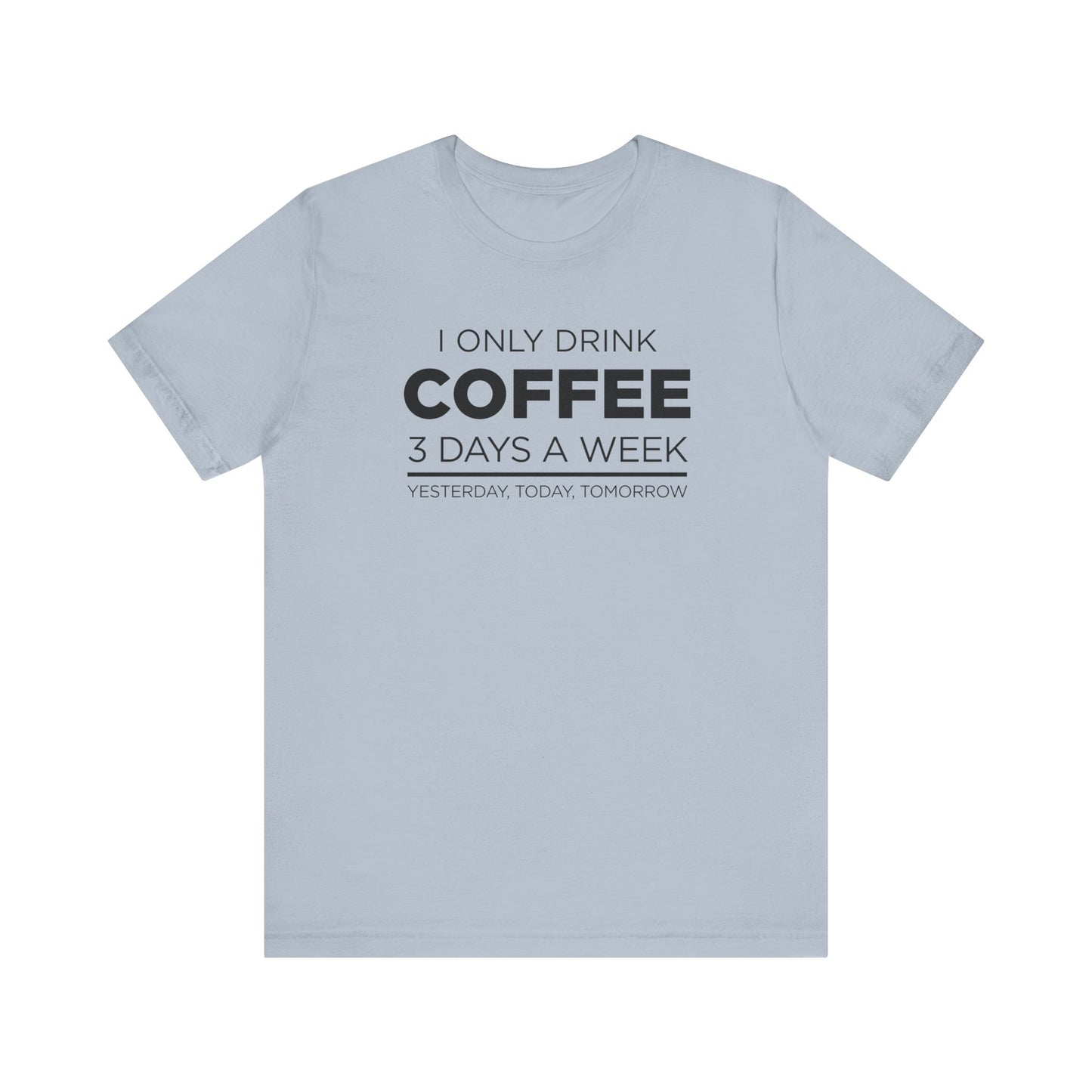 Dad Funny Coffee Unisex Jersey Short Sleeve Tee