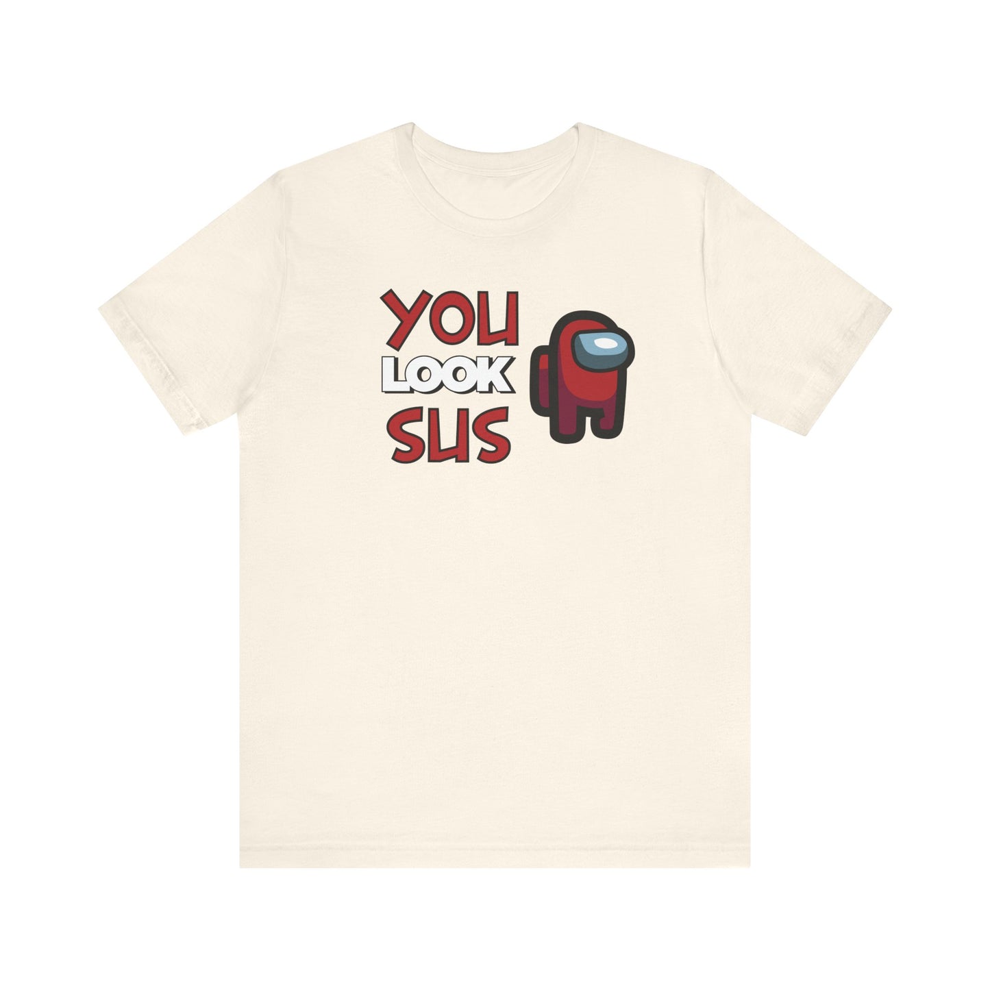 Dad Funny You Look Sus Unisex Jersey Short Sleeve Tee