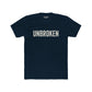 Unisex Cotton Crew Tee - UNBROKEN Inspirational Shirt - Riff Raff Wear Fitness