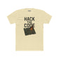 Hack the Code Unisex Cotton Crew Tee - Stylish Programmer Shirt - Riff Raff Wear