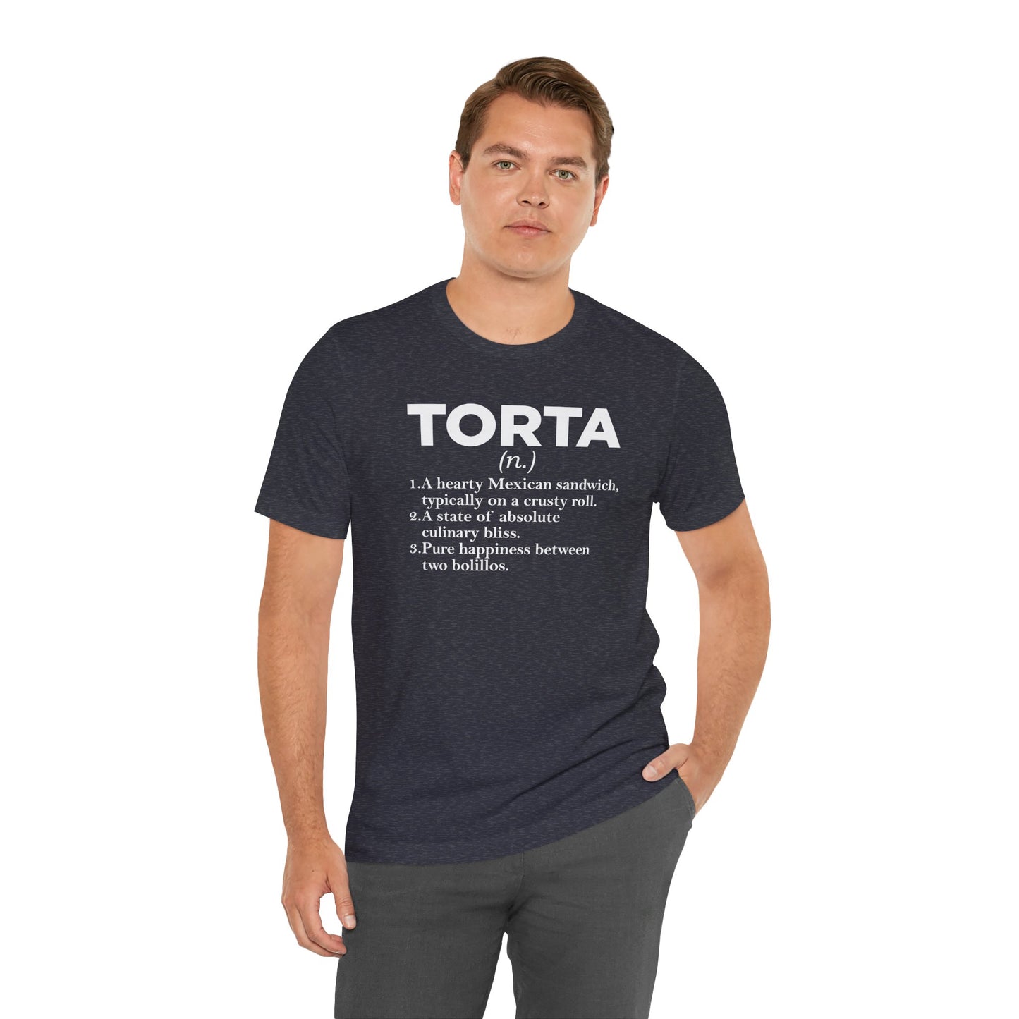 Tee - "TORTA" Definition Shirt (Mexican Sandwich Lover Tee) - Riff Raff Wear
