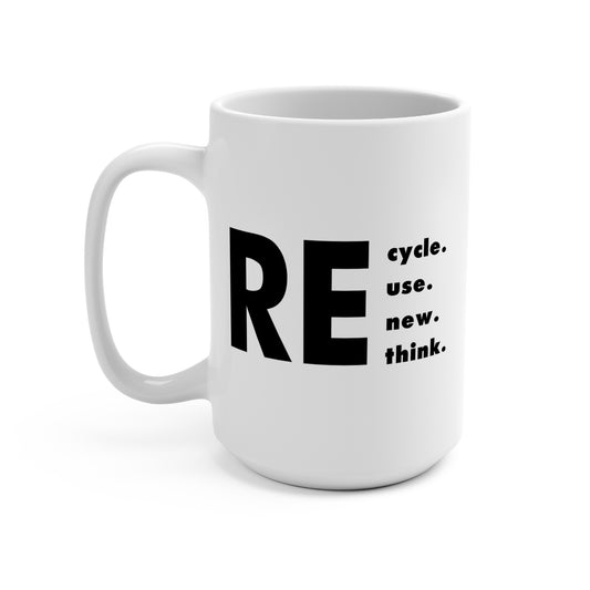 Riff Raff Wear Recycle Banned Mug 15oz