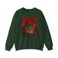 Cute Cat Christmas Sweatshirt, Holiday Sweater, Unisex Crewneck, Gift for Cat Lovers, Festive Apparel, Cozy Winter Wear - Riff Raff Wear