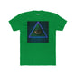 Mystical Eye Unisex Cotton Crew Tee - Retro Cyber Design - Riff Raff Wear