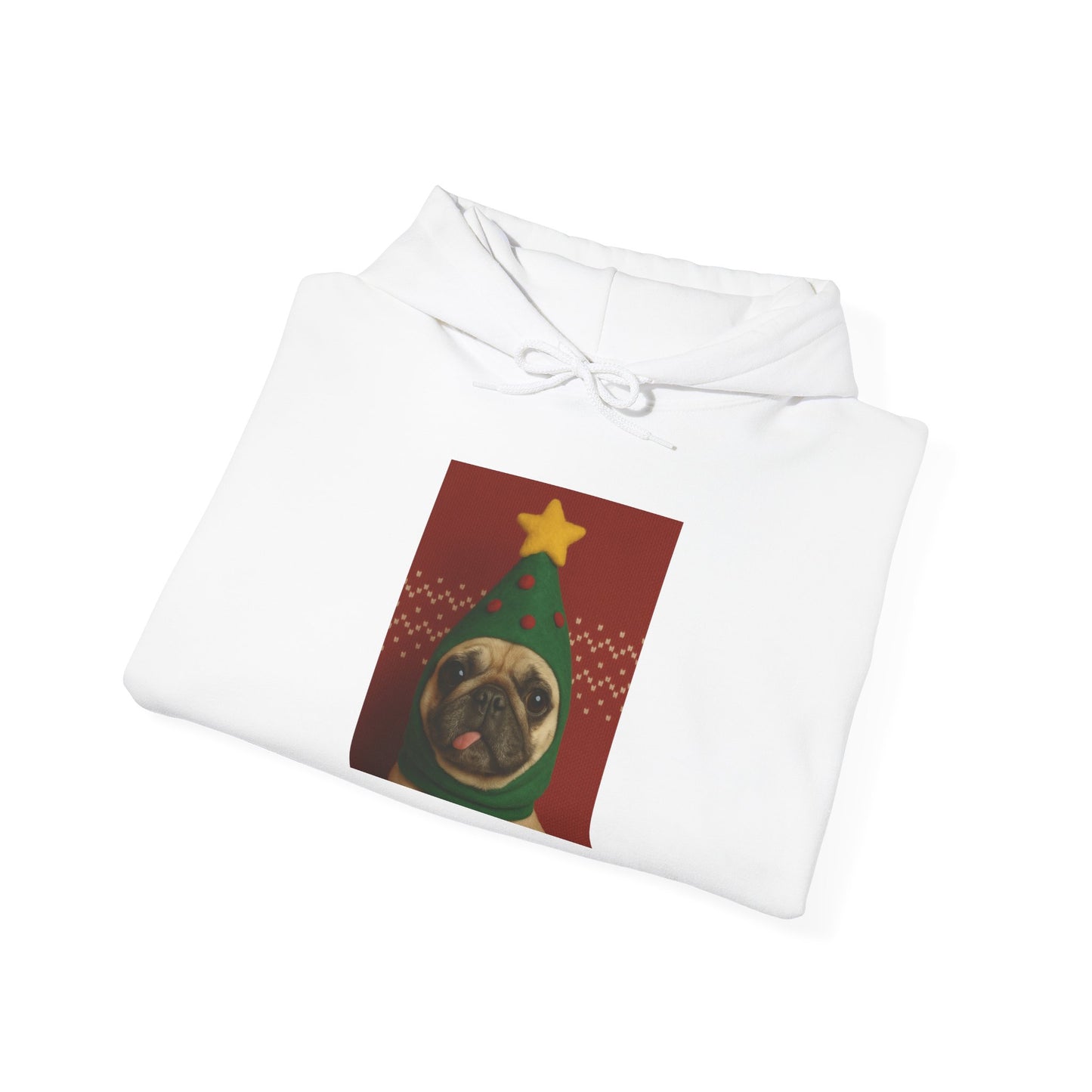 Christmas Dog Hoodie, Unisex Sweatshirt, Festive Apparel, Holiday Gift, Cozy Winter Wear, Cute Pet Lover Gift - Riff Raff Wear
