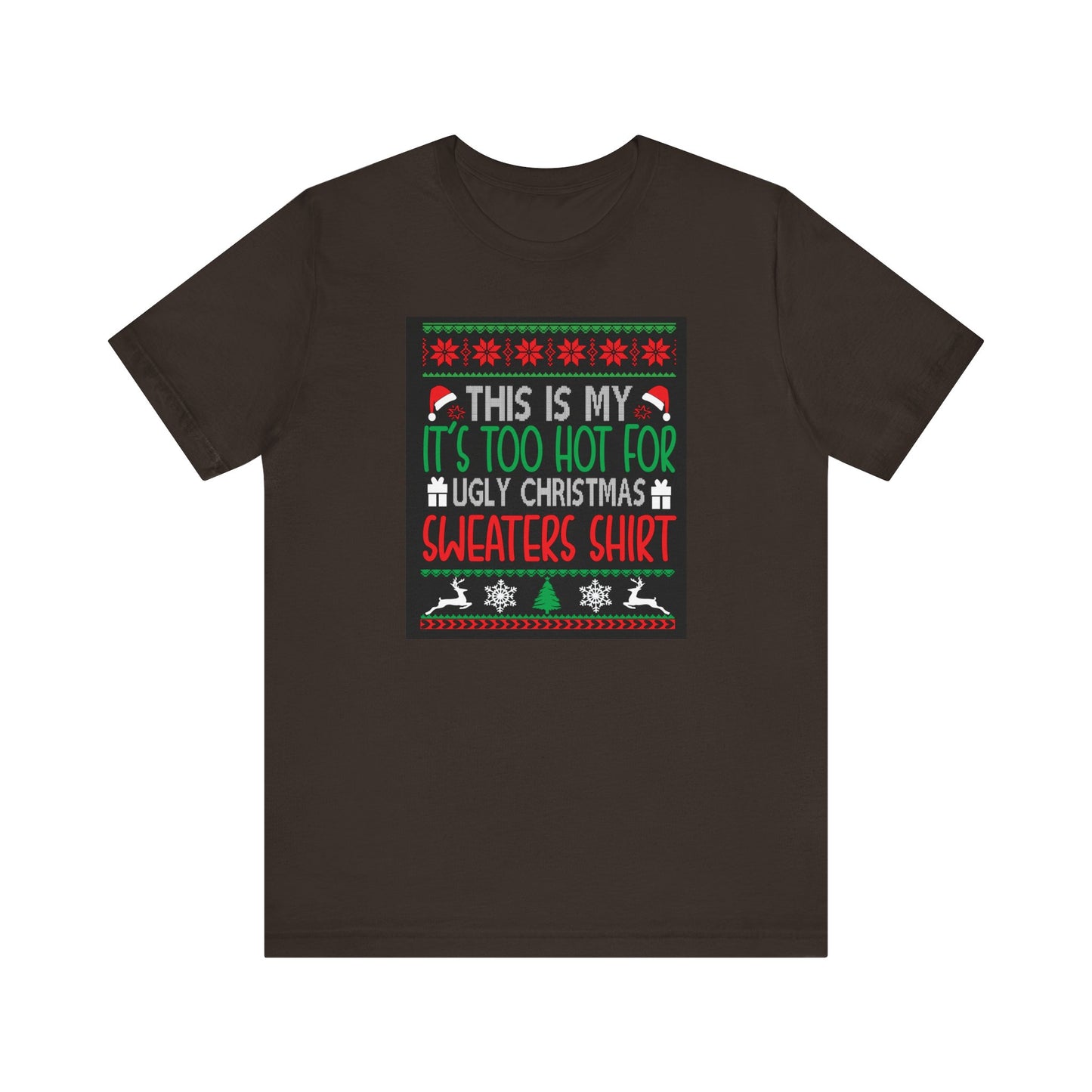 Riff Raff Wear Ugly Christmas Shirt Unisex Jersey Short Sleeve Tee