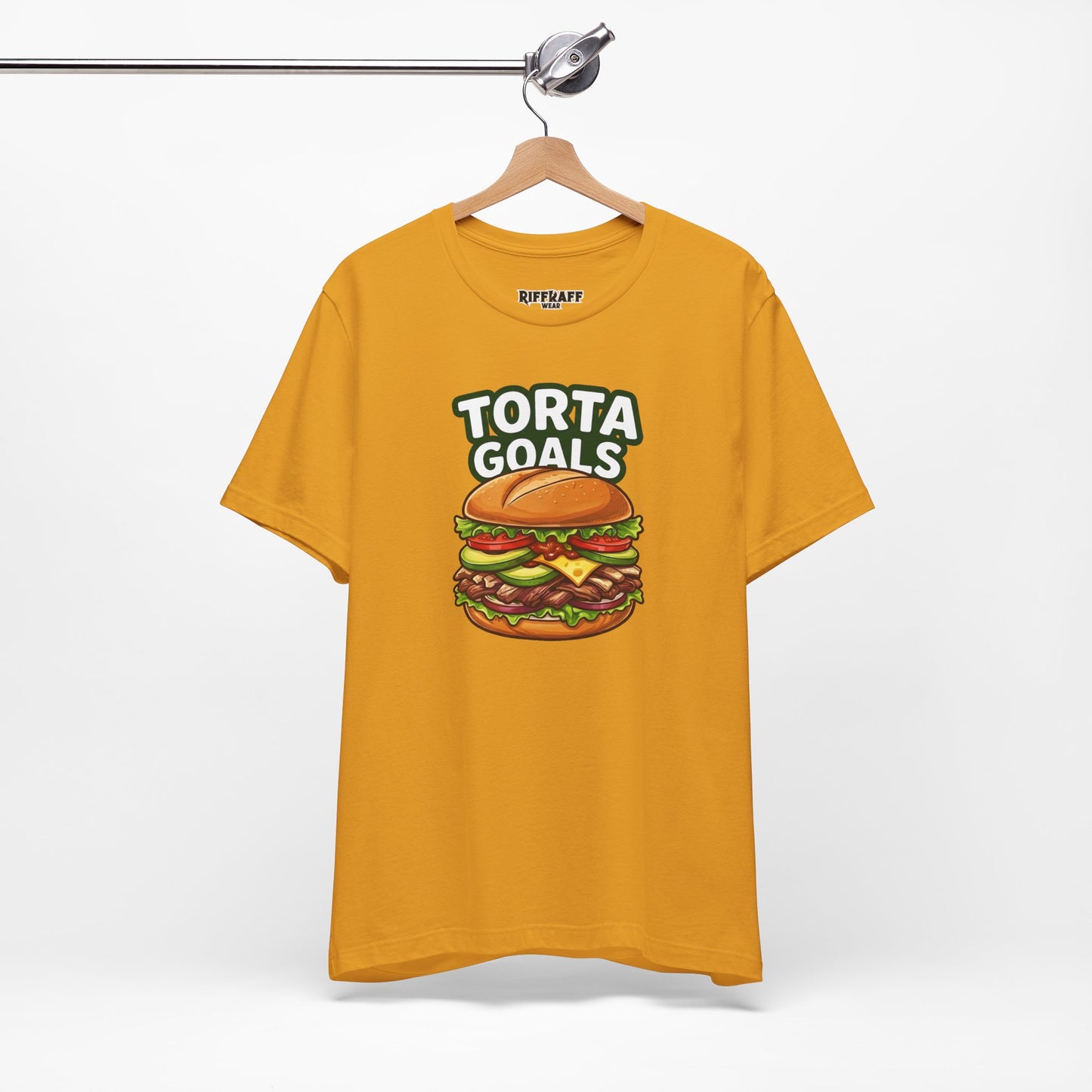 T-Shirt - "Torta Goals" Burger Graphic Tee - Riff Raff Wear