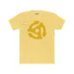 Retro Vinyl Record Unisex Cotton Crew Tee - Music Lover's Apparel - 45 Record Insert - Riff Raff Wear