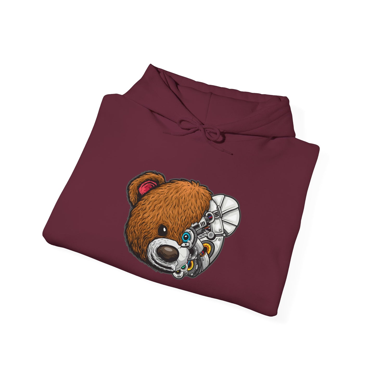 Riff Raff Wear Cyborg Bear Unisex Heavy Blend™ Hooded Sweatshirt