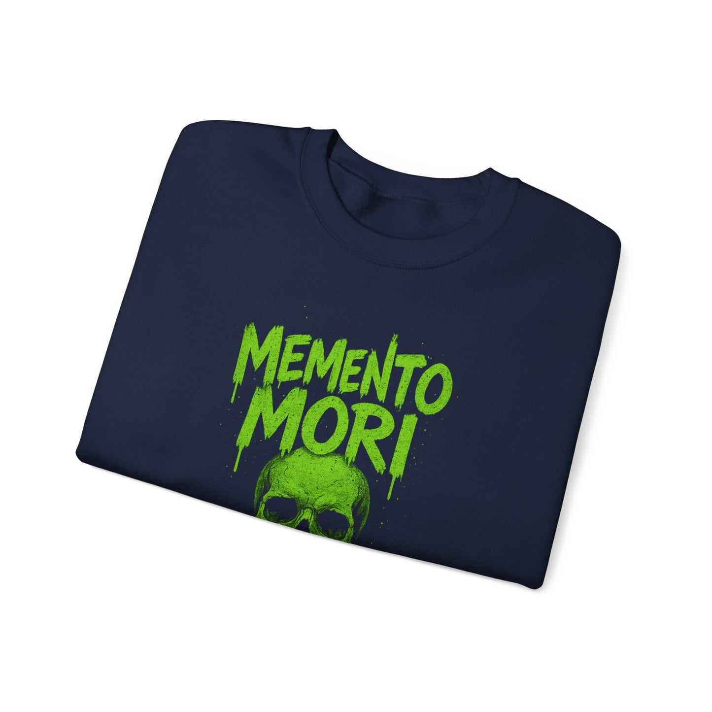 Memento Mori Sweatshirt, Goth Clothing, Dark Academia Style, Halloween Fashion, Grunge Streetwear, Unisex Crewneck - Riff Raff Wear