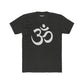 Unisex Cotton Crew Tee - OM od Aum Symbol Spiritual - Riff Raff Wear