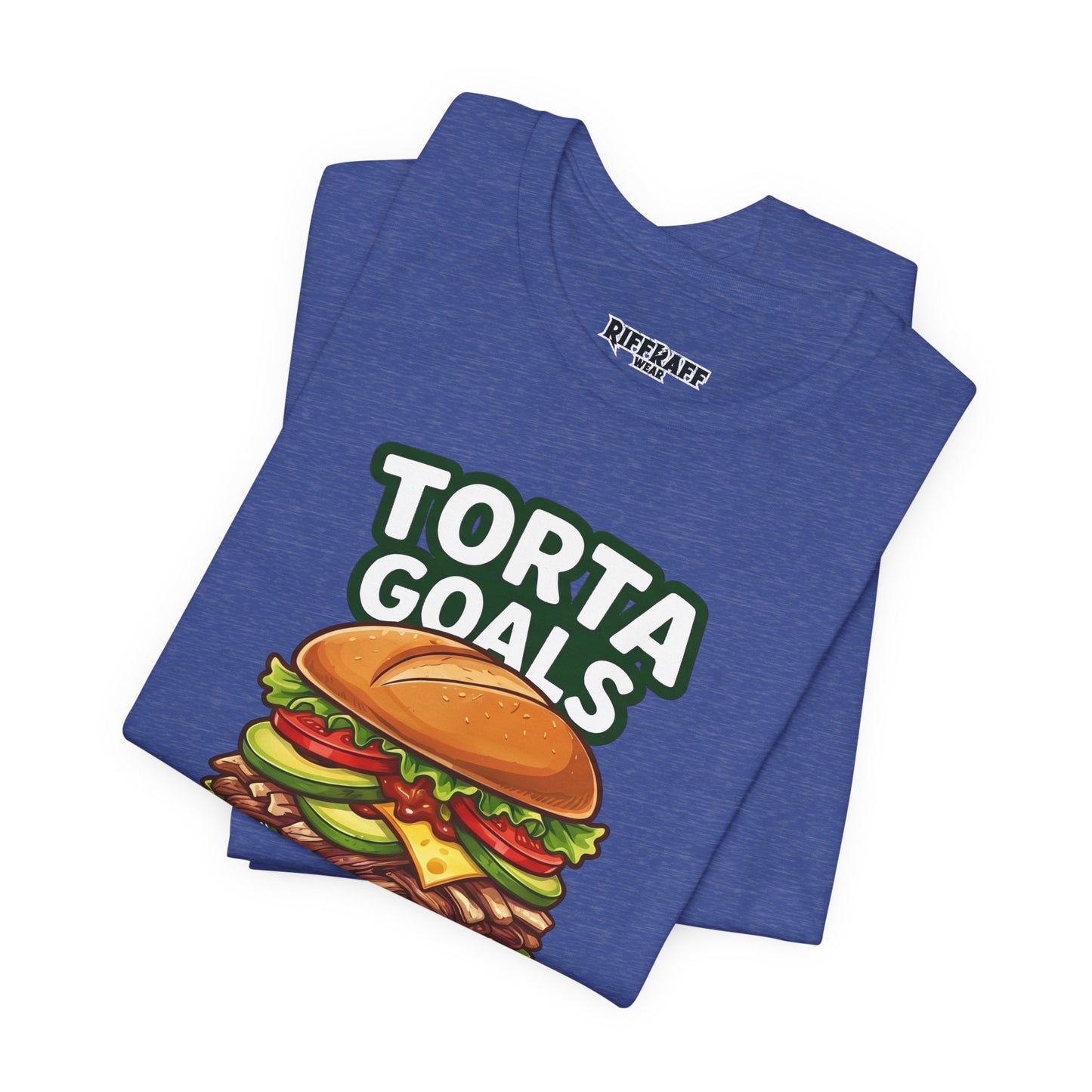 T-Shirt - "Torta Goals" Burger Graphic Tee - Riff Raff Wear