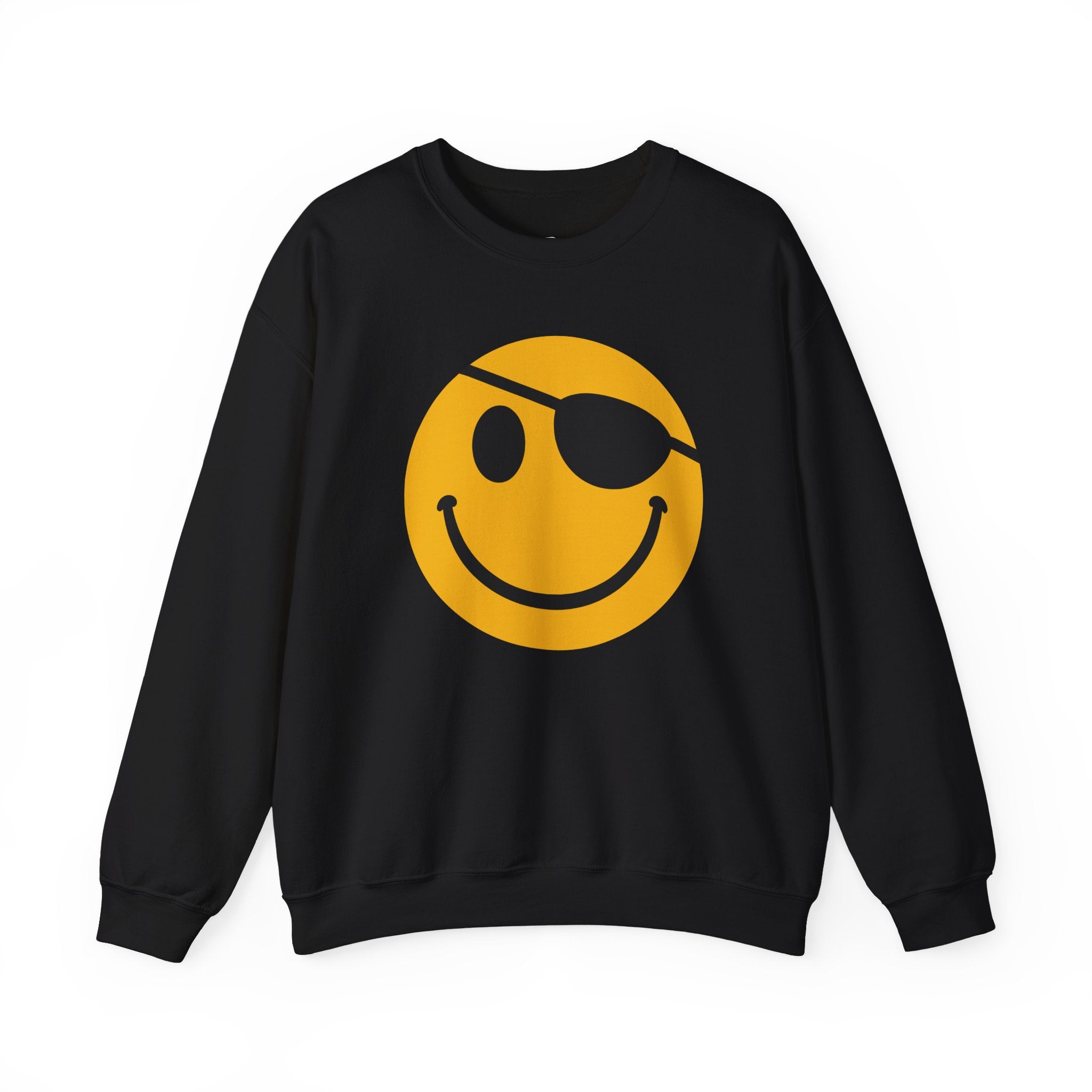 Pirate Smile Crewneck Sweatshirt - Unisex Heavy Blend - Riff Raff Wear
