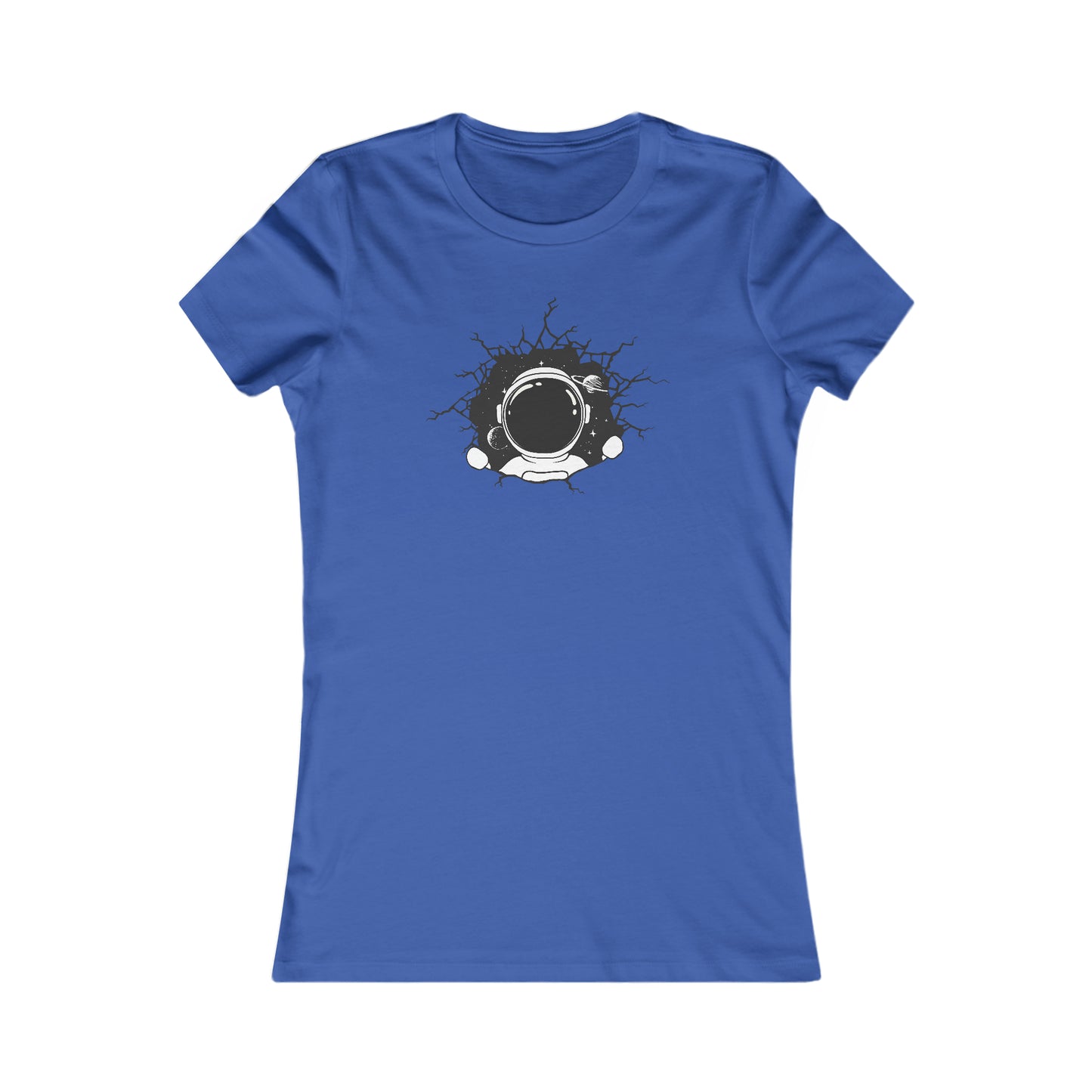 Riff Raff Wear Astronaut Breaking Through Women's Favorite Tee