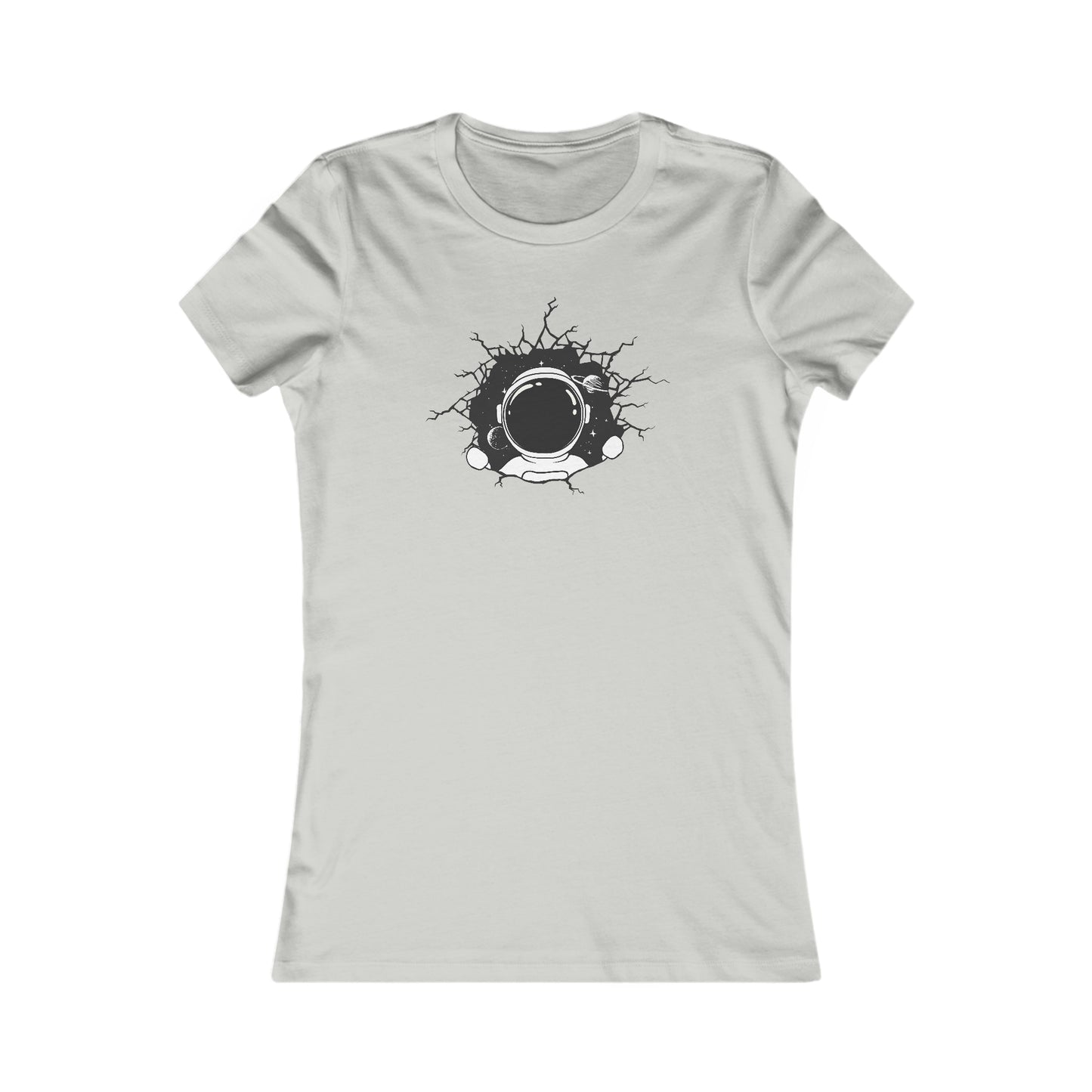 Riff Raff Wear Astronaut Breaking Through Women's Favorite Tee