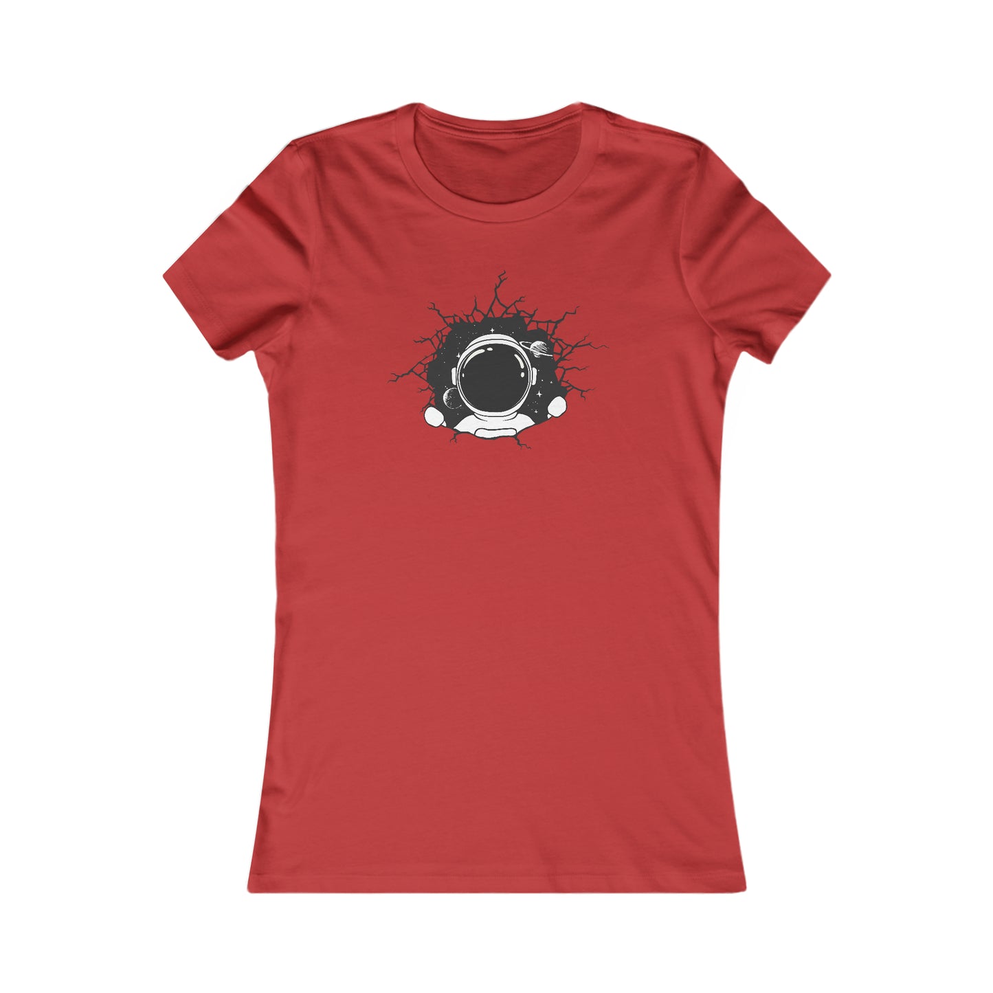 Riff Raff Wear Astronaut Breaking Through Women's Favorite Tee