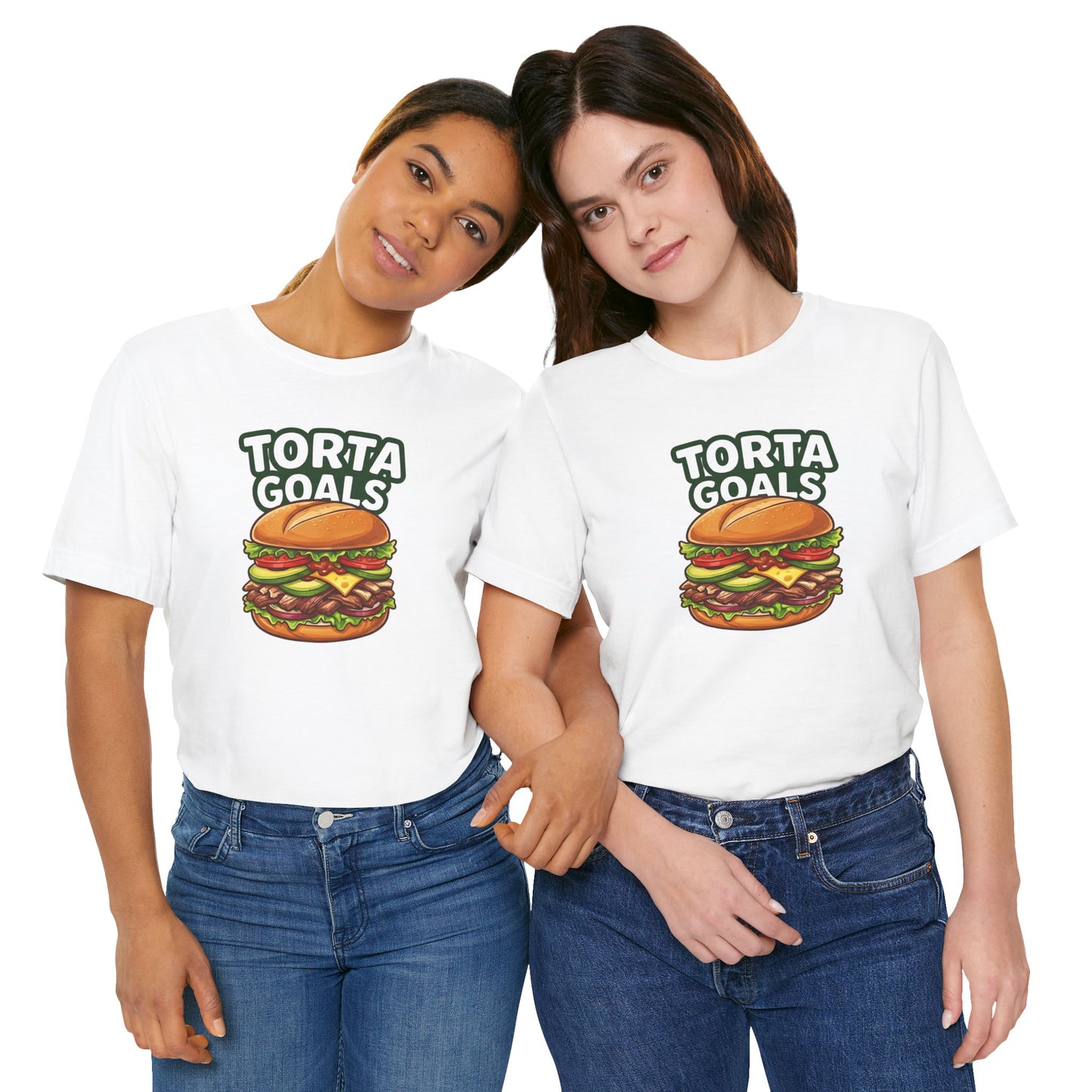 T-Shirt - "Torta Goals" Burger Graphic Tee - Riff Raff Wear