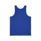 Colorful Artistic Unisex Jersey Tank - Vibrant Design for Creative Souls - Riff Raff Wear