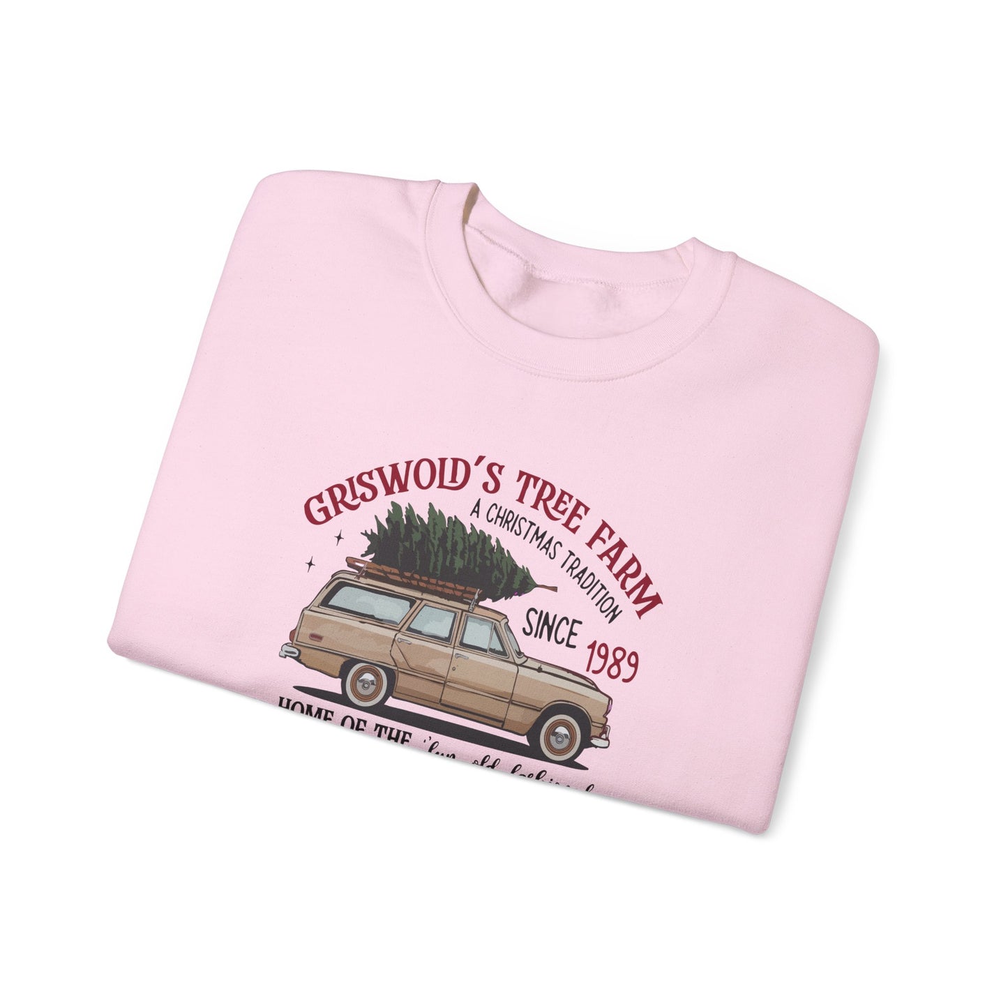 Cozy Christmas Sweatshirt, Vintage Tree Farm Crewneck, Holiday Gift, Family Gatherings, Winter Wear, Festive Apparel - Riff Raff Wear