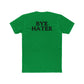 Unisex Cotton Crew Tee - "Hi Hater, Bye Hater" Graphic Shirt - Riff Raff Wear