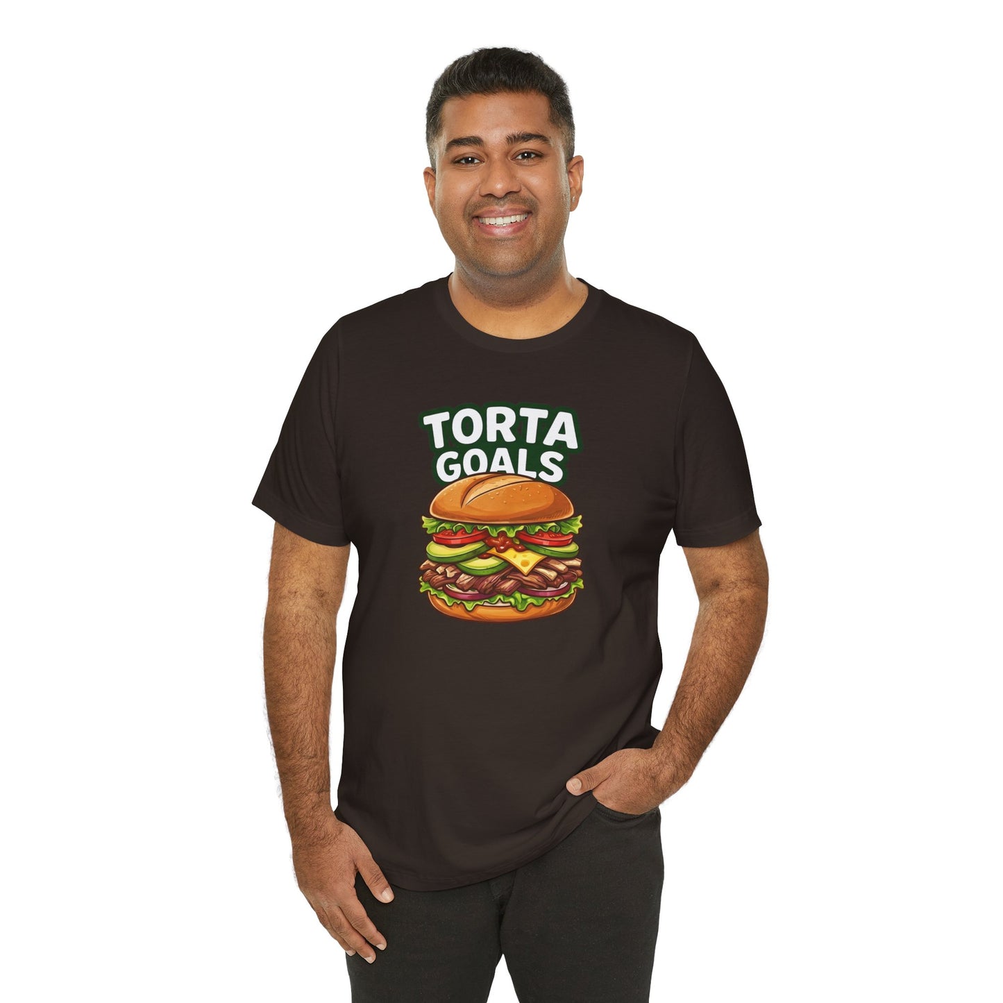 T-Shirt - "Torta Goals" Burger Graphic Tee - Riff Raff Wear