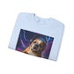 Pizza Party Bulldog Crewneck Sweatshirt - Fun & Cozy Unisex Gift - Riff Raff Wear