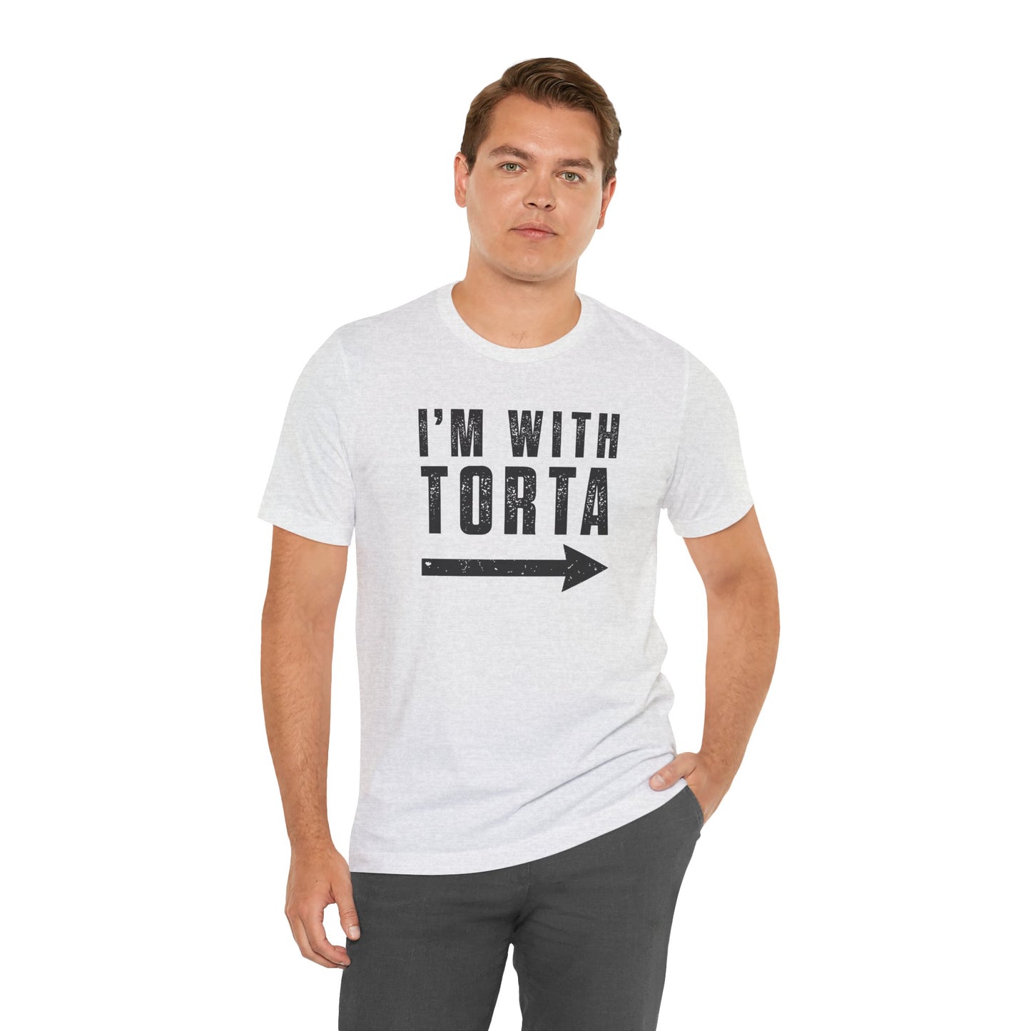 I’m With Torta Arrow Tee - Funny Family/Partner Mexican Food Shirt - Riff Rsff Wear