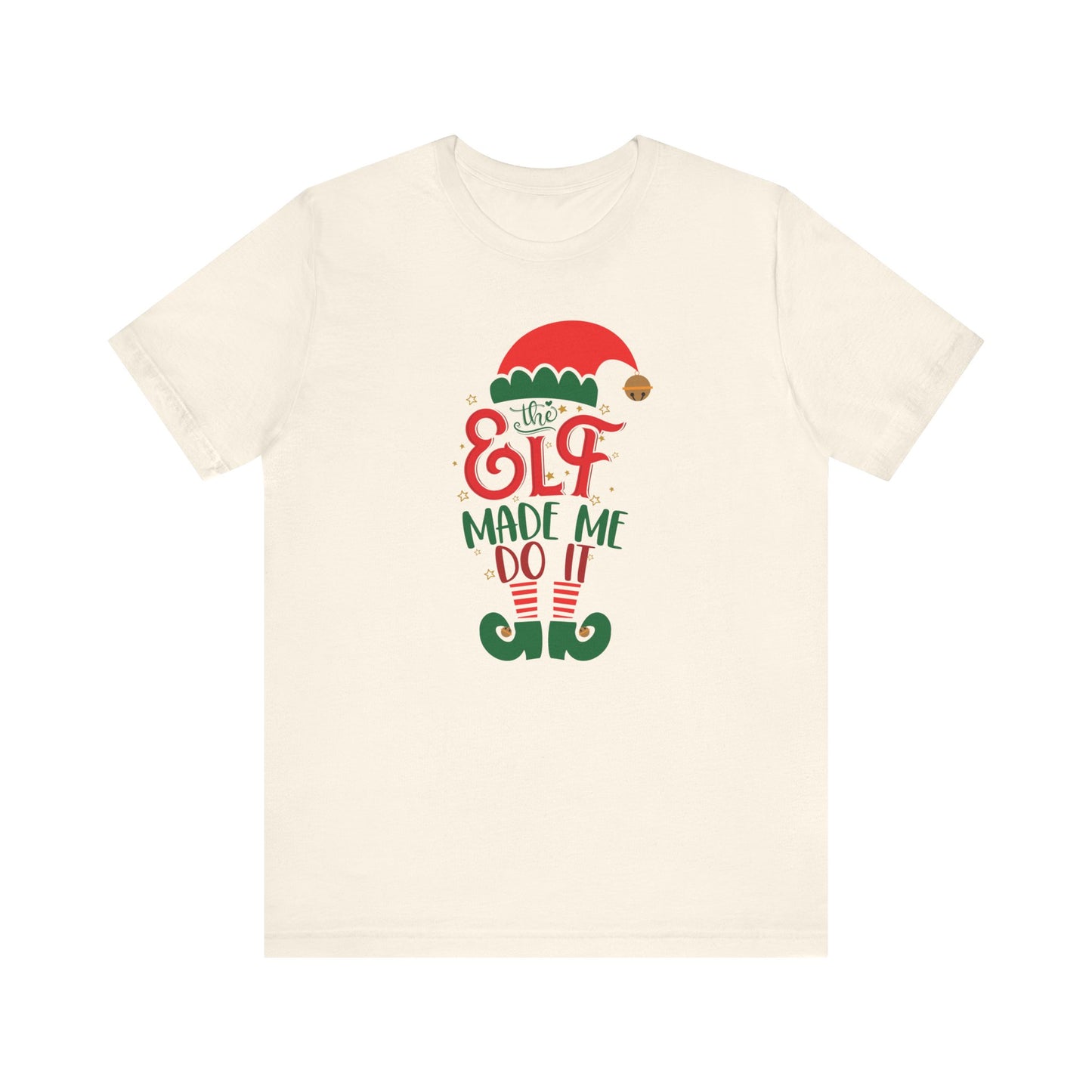 Riff Raff Wear The Elf Made Me Do It Unisex Jersey Short Sleeve Tee