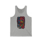 Peace Love Unisex Jersey Tank - Relaxed Summer Top - Riff Raff Wear