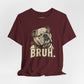 Bruh Bulldog T-Shirt Vintage English Bulldog Graphic Tee
